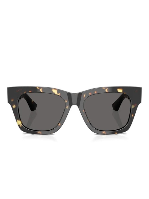 Burberry Eyewear tortoiseshell-pattern square-frame sunglasses - Yellow - zdjęcie produktu nr 2