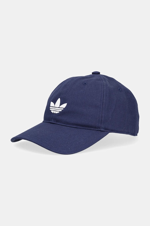 adidas Originals czapka z daszkiem bawełniana kolor granatowy JV7391 - zdjęcie produktu nr 1