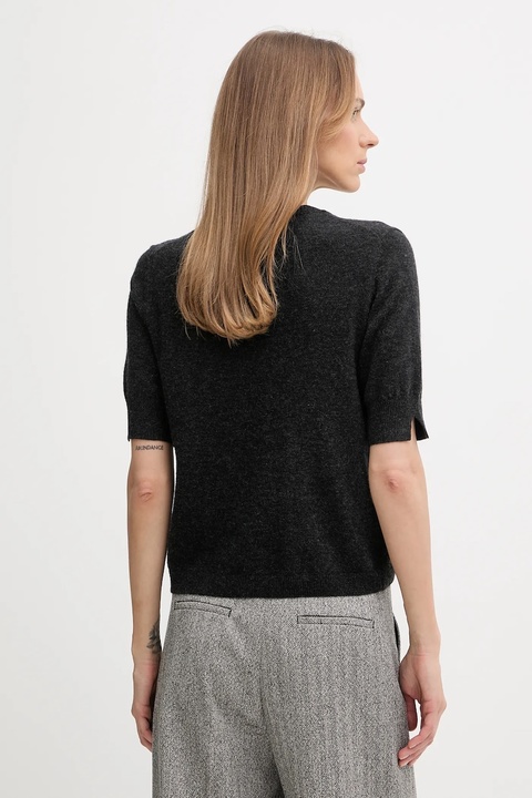 United Colors of Benetton sweter damski kolor szary lekki 1002D10D2 - zdjęcie produktu nr 2