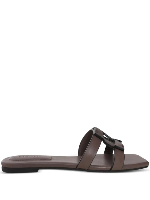 Simkhai leather slides - Brown - zdjęcie produktu nr 1
