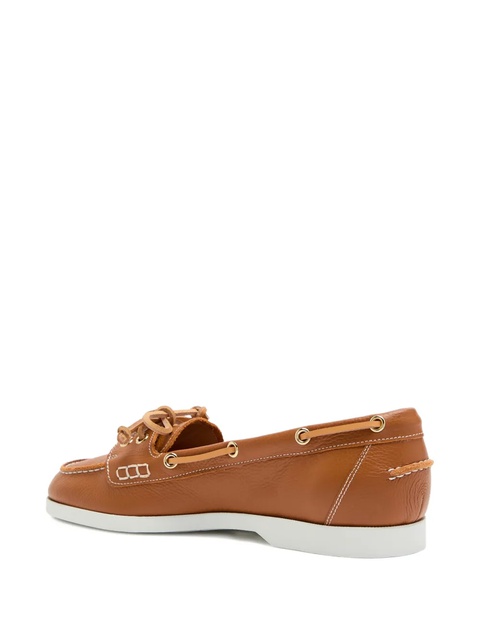 ATP Atelier Nesso leather boat shoes - Brown - zdjęcie produktu nr 1
