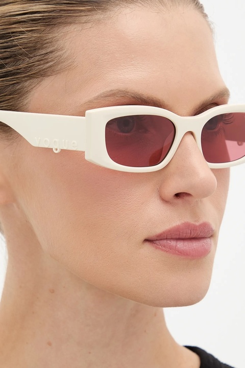 VOGUE okulary przeciwsłoneczne damskie kolor beżowy 0VO5655SU - zdjęcie produktu nr 2