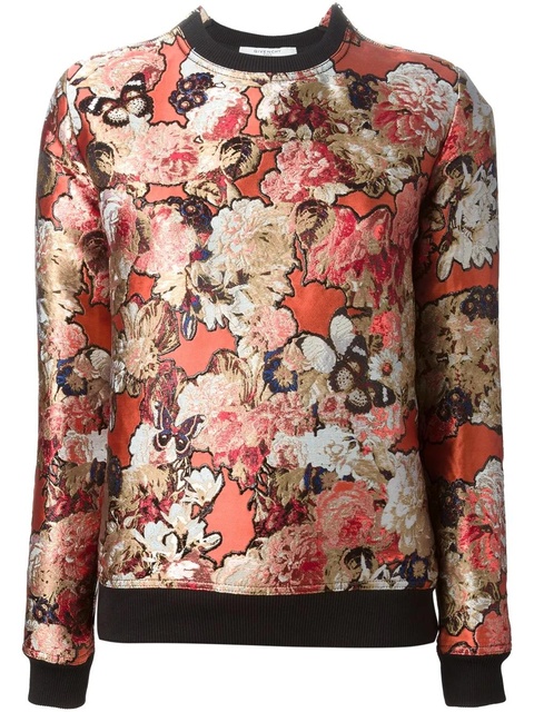 Givenchy floral embroidered sweatshirt - Yellow - zdjęcie produktu nr 1