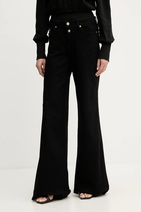 Versace Jeans Couture jeansy damskie kolor czarny 79HAB561 CDW00 - zdjęcie produktu nr 1