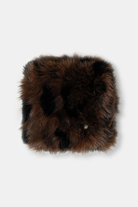 Kurt Geiger London szalik damski kolor brązowy wzorzysty 9433630609 - zdjęcie produktu nr 1