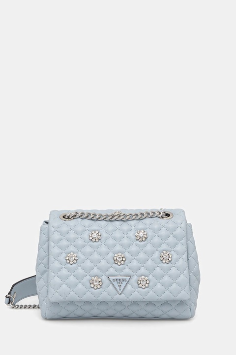 Guess torebka EVERLEE kolor niebieski HWEY86 79210 - zdjęcie produktu nr 1