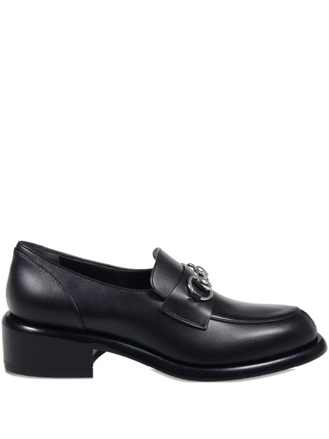 Gucci Horsebit heeled loafers - Black - zdjęcie produktu nr 2