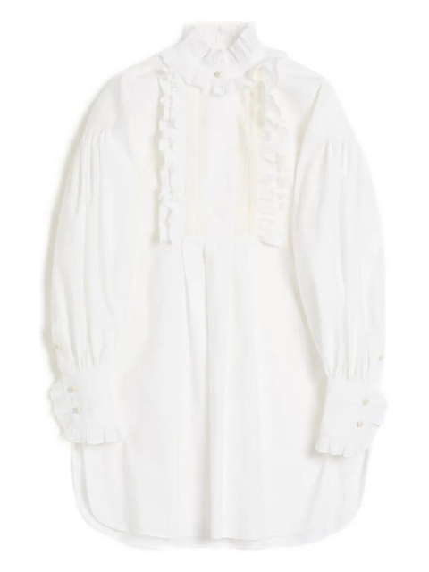 Valentino Garavani mini ruffle-detail dress - White - zdjęcie produktu nr 1