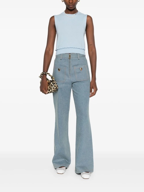 SANDRO sleeveless top - Blue - zdjęcie produktu nr 1
