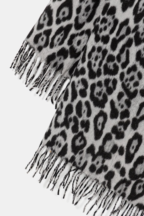 Morgan szalik damski kolor szary wzorzysty 5GRELEO - zdjęcie produktu nr 2