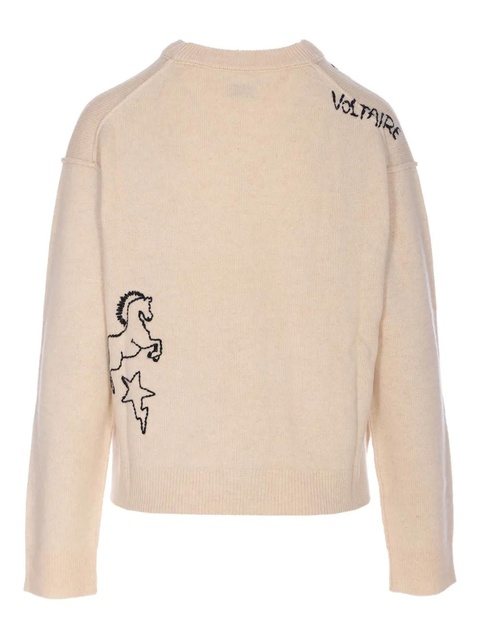 Zadig&Voltaire embroidered sweater - Neutrals - zdjęcie produktu nr 2