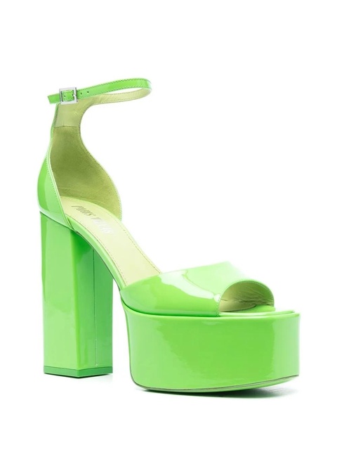Paris Texas Tatiana 105mm platform sandals - Green - zdjęcie produktu nr 2