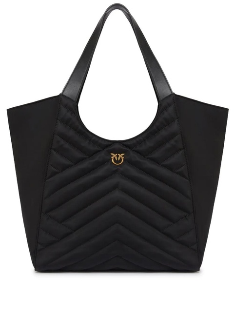 PINKO quilted tote bag - Black - zdjęcie produktu nr 1