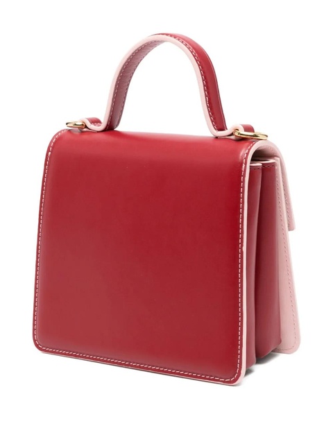 Casablanca clasp-detail leather cross-body bag - Red - zdjęcie produktu nr 2