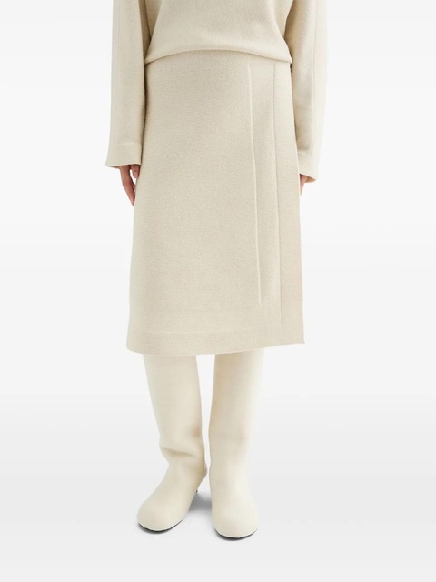 Jil Sander wrap midi skirt - Neutrals - zdjęcie produktu nr 2