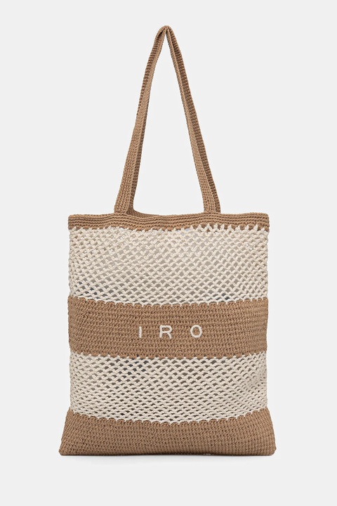 IRO torebka bawełniana kolor beżowy WM46STRINGBAG - zdjęcie produktu nr 1