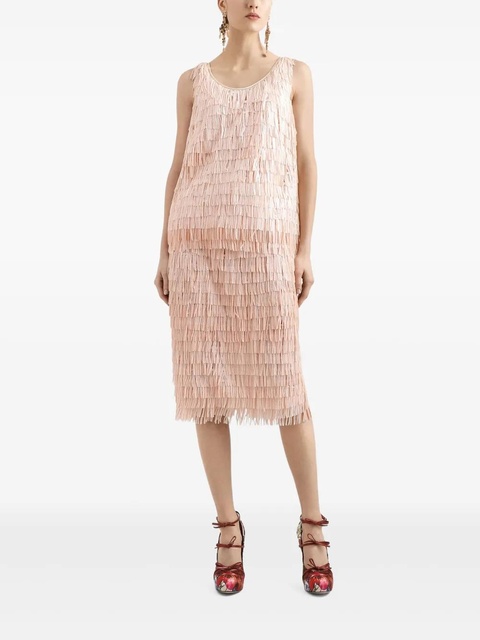 Dolce & Gabbana sequinned midi skirt - Pink - zdjęcie produktu nr 2