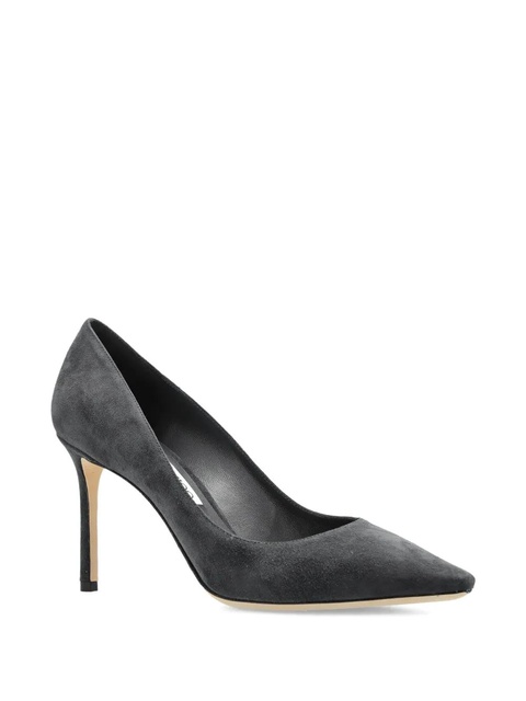 Jimmy Choo 90mm Romy pointed pumps - Grey - zdjęcie produktu nr 2