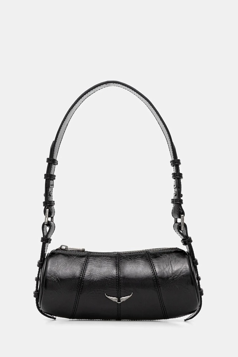 ZADIG&VOLTAIRE torebka skórzana kolor czarny LWBA04133 - zdjęcie produktu nr 1