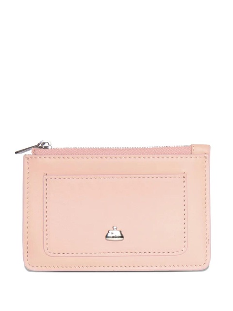 Weekend Max Mara TRAFOI leather cardholder - Pink - zdjęcie produktu nr 1