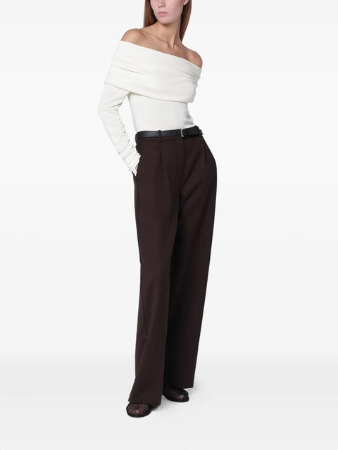 Almada Label draped maglia top - Neutrals - zdjęcie produktu nr 2