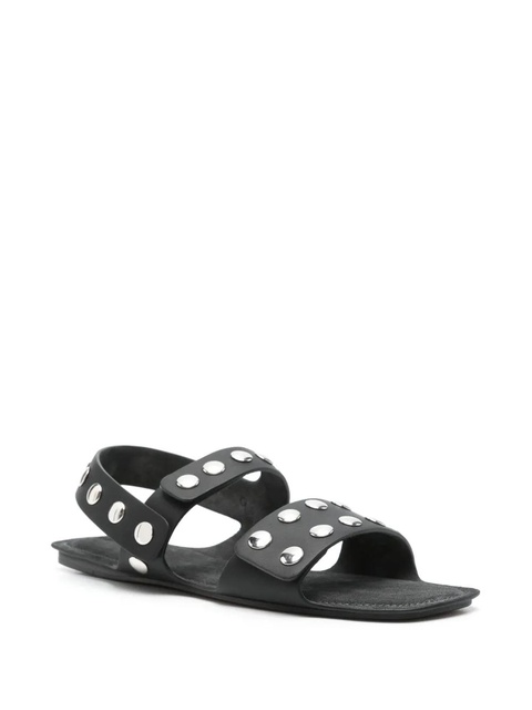 KHAITE Boden flat sandals - Black - zdjęcie produktu nr 2