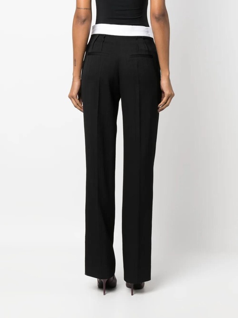 Victoria Beckham straight-leg trousers - Black - zdjęcie produktu nr 2