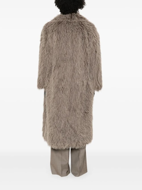 Eleh faux-fur coat - Brown - zdjęcie produktu nr 2