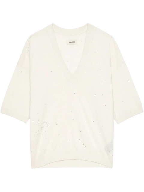 Zadig&Voltaire Wully top - Neutrals - zdjęcie produktu nr 1