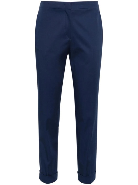 ETRO stretch-cotton cropped trousers - Blue - zdjęcie produktu nr 1