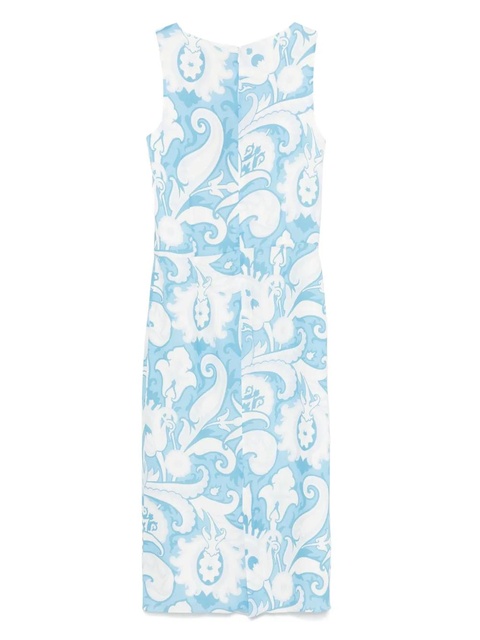 ETRO paisley-print midi dress - White - zdjęcie produktu nr 2