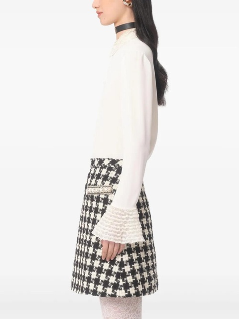 Valentino Garavani georgette blouse - White - zdjęcie produktu nr 2