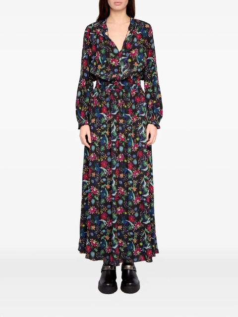 Zadig&Voltaire Rayado floral maxi dress - Blue - zdjęcie produktu nr 2