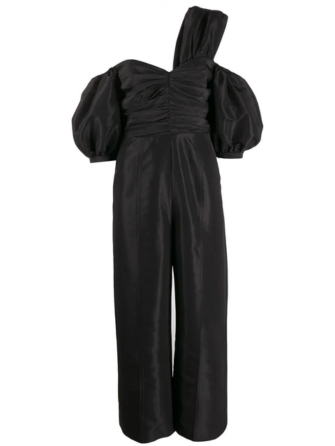 Self-Portrait one shoulder jumpsuit - Black - zdjęcie produktu nr 1