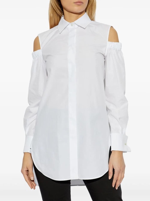 Max Mara cut-out shirt - White - zdjęcie produktu nr 2