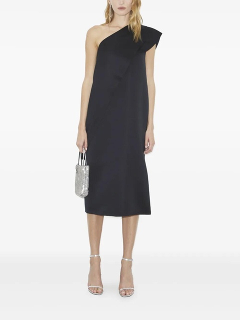 Tory Burch one-shoulder midi dress - Black - zdjęcie produktu nr 1