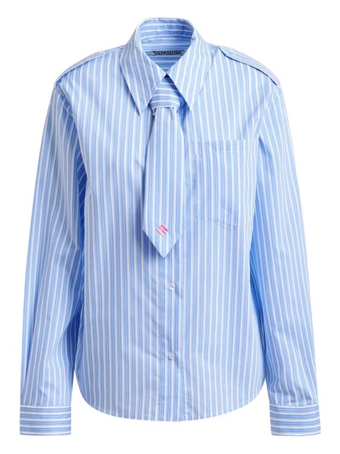 Essentiel Antwerp stripe-pattern shirt - Blue - zdjęcie produktu nr 1