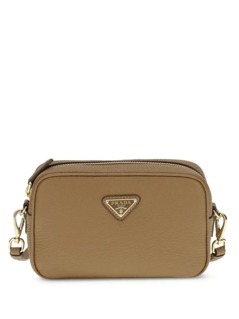 Prada triangle-logo cross body bag - Neutrals - zdjęcie produktu nr 2