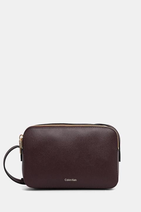 Calvin Klein torebka kolor brązowy LV04F3276G - zdjęcie produktu nr 1