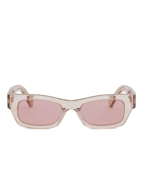 Marni Eyewear rectangular-frame sunglasses - Neutrals - zdjęcie produktu nr 2