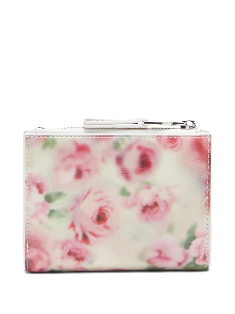 Diesel floral-print zip-fastening wallet - White - zdjęcie produktu nr 2