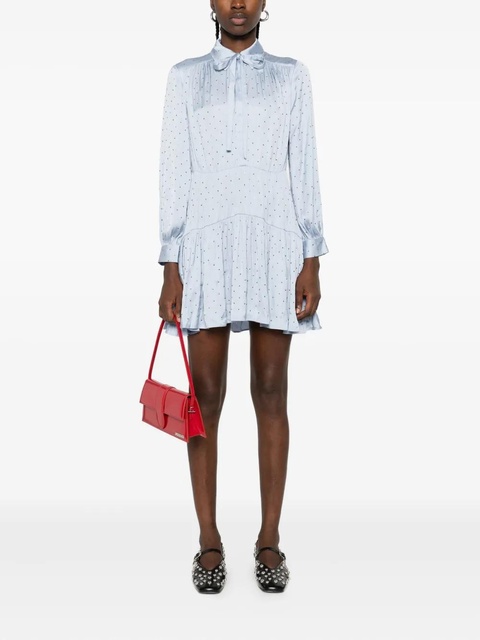 Maje studded mini shirt dress - Blue - zdjęcie produktu nr 2