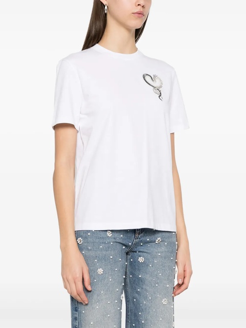 Maje embroidered T-shirt - White - zdjęcie produktu nr 2