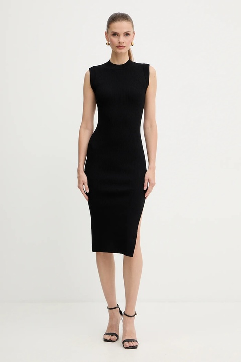 Morgan sukienka kolor czarny mini dopasowana RMLISEA - zdjęcie produktu nr 1