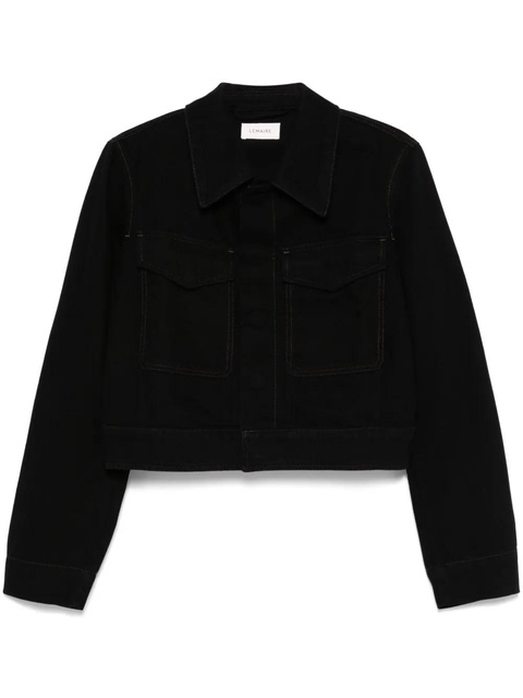 LEMAIRE cropped jacket - Black - zdjęcie produktu nr 1