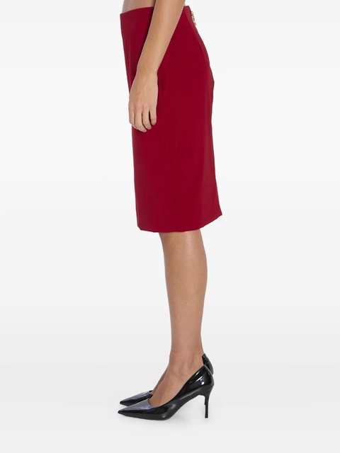 Saint Laurent straight-hem pencil skirt - Red - zdjęcie produktu nr 1