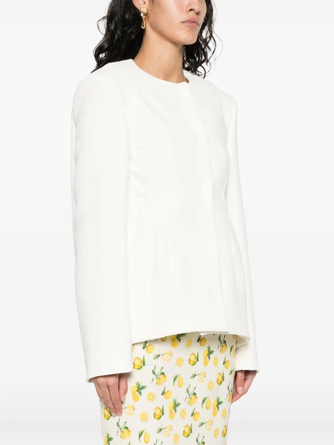 Sportmax dart-detail fitted jacket - Neutrals - zdjęcie produktu nr 2