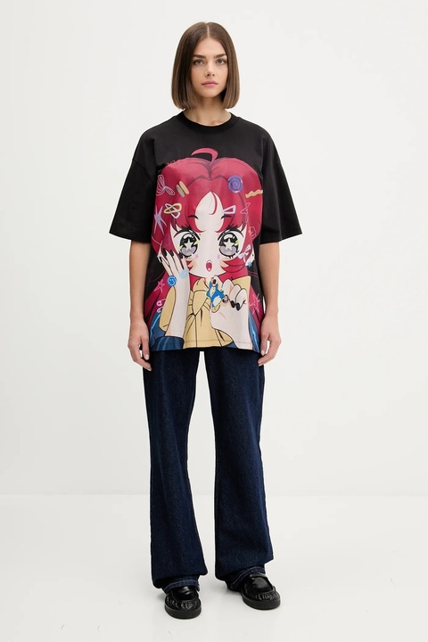 Hugo Blue t-shirt damski kolor czarny 50545061 - zdjęcie produktu nr 2