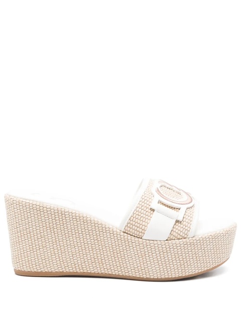 Casadei wedge sandals - White - zdjęcie produktu nr 1