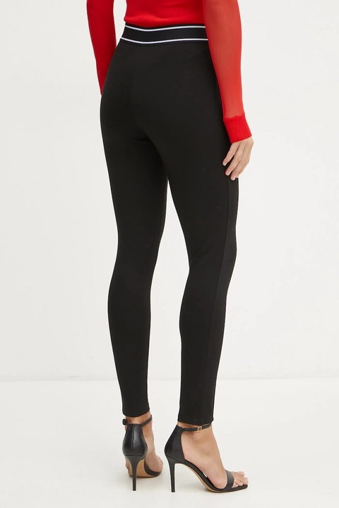 Karl Lagerfeld legginsy damskie kolor czarny gładkie A1W10068 - zdjęcie produktu nr 2